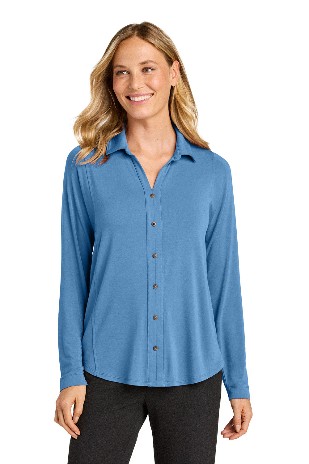 Port Authority® Women’s Luxe Knit Button Tunic