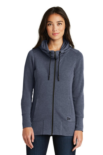 Ladies New Era Tri-Blend Fleece Hoodie