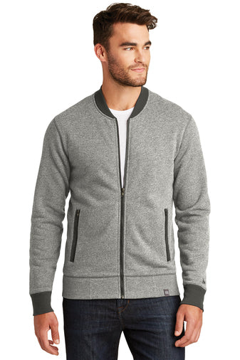 New Era French Terry Baseball Full Zip Jacket