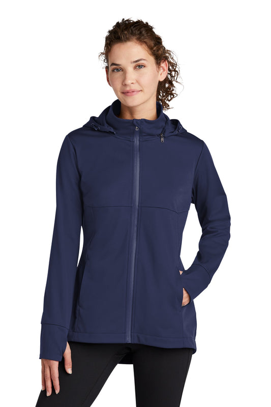 Sport-Tek® Ladies Hooded Soft Shell Jacket