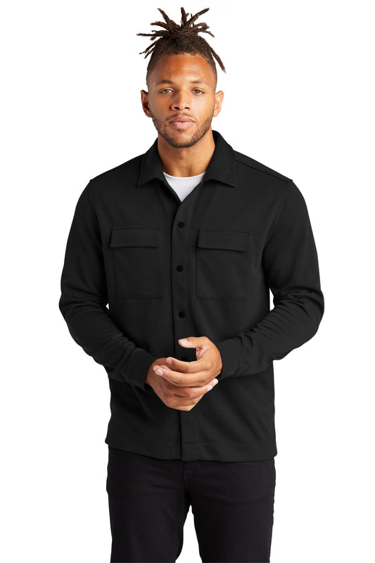 Mercer+Mettle™ Double-Knit Snap Front Jacket