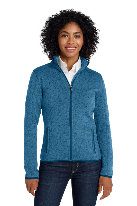 Port Authority® Women's Sweater Fleece Jacket