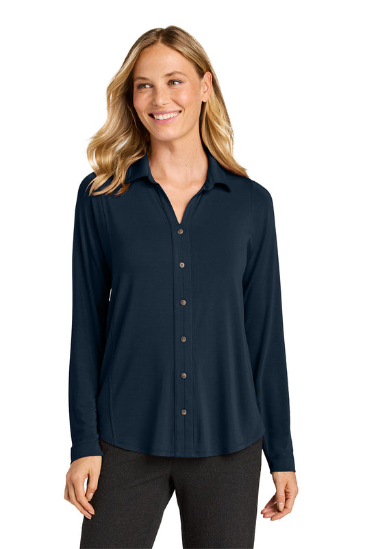 Port Authority® Women’s Luxe Knit Button Tunic