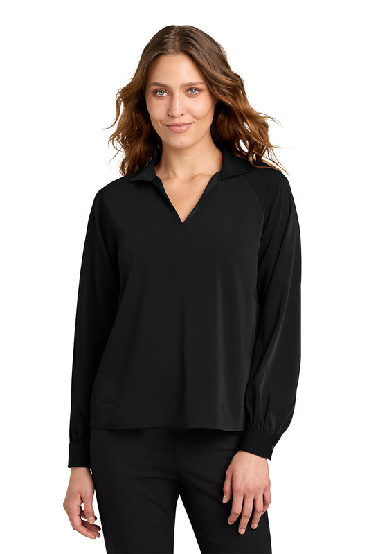 Mercer+Mettle® Women’s Long Sleeve Buttery Soft Popover Blouse