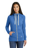Ladies New Era Sueded Cotton Full-Zip Hoodie