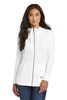 Ladies New Era Sueded Cotton Full-Zip Hoodie